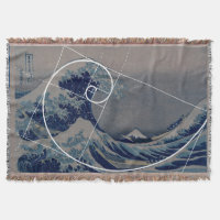 Hokusai Meets Fibonacci, Golden Ratio