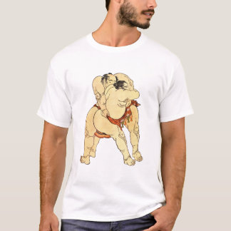 Hokusai Sumo Wrestlers T-Shirt