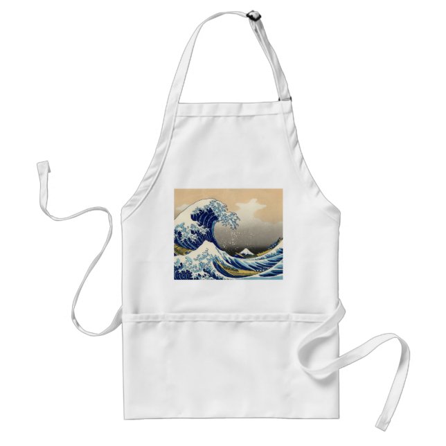 Hokusai The Great Wave Apron (Front)