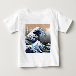 Hokusai, "The Great Wave off Kanagawa" Baby T-Shirt