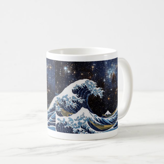 Hokusai , The_Great_Wave_off_Kanagawa + LH 95 Coffee Mug (Front Right)