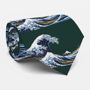 Hokusai , The Great Wave off Kanagawa Tie