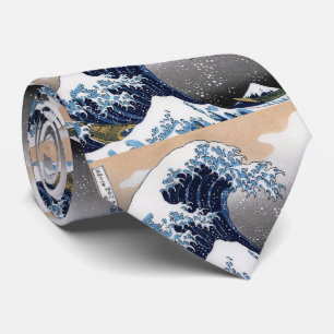 Hokusai , The Great Wave off Kanagawa Tie