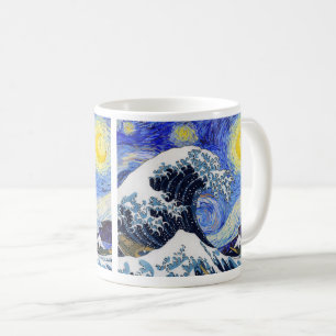 Hokusai & van Gogh Coffee Mug
