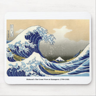 Hokusai's The Great Wave at Kanagawa (1760-1849) Mouse Pad