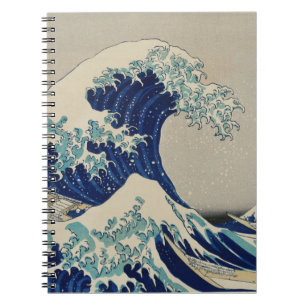 Hokusai's The Great Wave at Kanagawa (1760-1849) Notebook