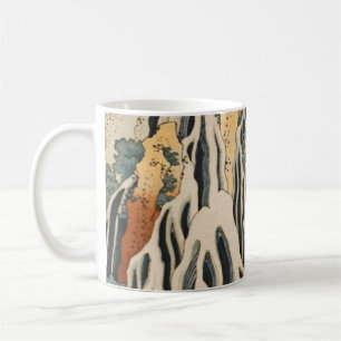 Hokusai's Waterfalls Kirifuri Coffee Mug