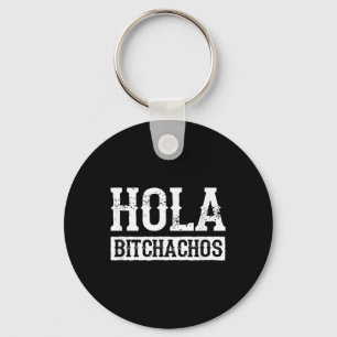 Hola Achos Drinko Squad Fiesta Funny Cinco De Mayo Key Ring