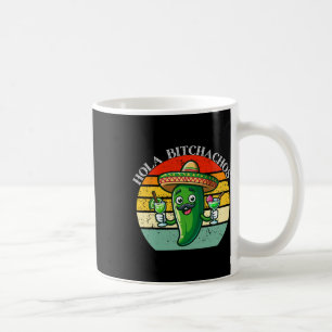 Hola Achos Funny Jalapeno Mexican Cinco De Mayo Me Coffee Mug
