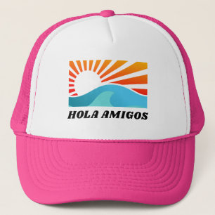 Hola Amigos Mexico Bachelorette Party Girls Trip Trucker Hat