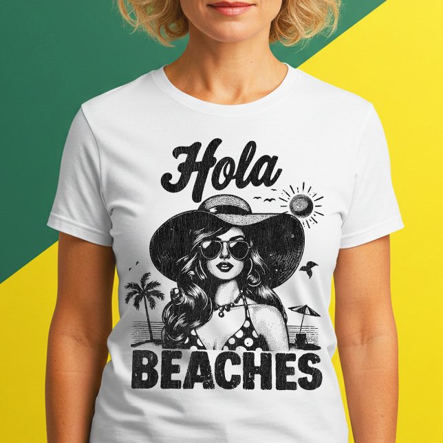 Hola Beaches T-Shirt (Creator Uploaded)