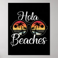 Hola Beaches Vacation Wedding Honeymoon Sun Lover 