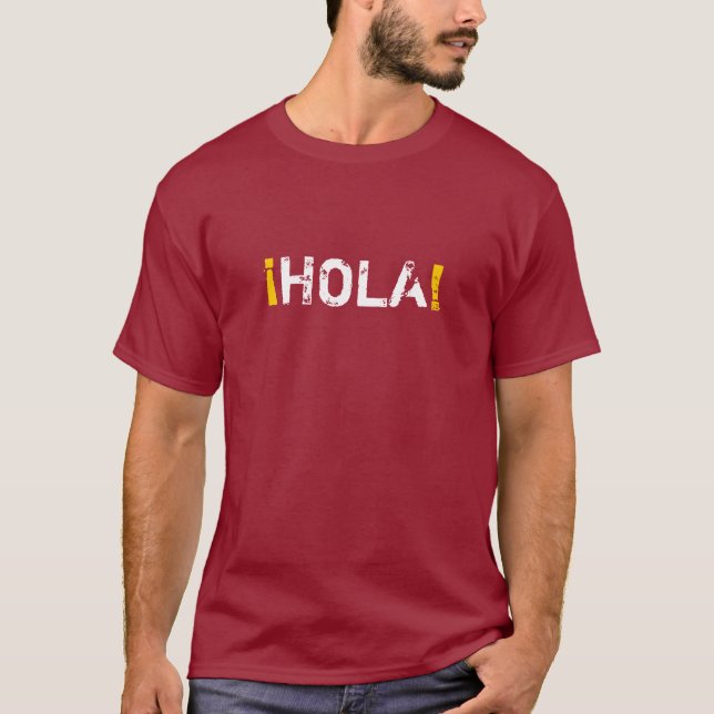 HOLA (Hi!) T-Shirt (Front)
