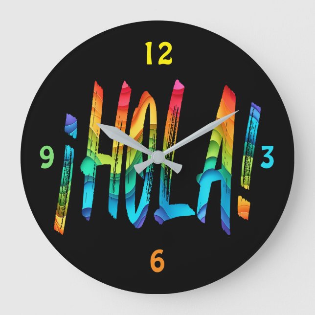 hola large clock (Front)