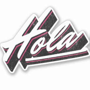 Hola text design