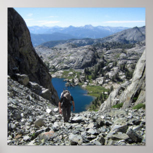 Holcomb Lake - Ansel Adams Wilderness - Sierra Poster