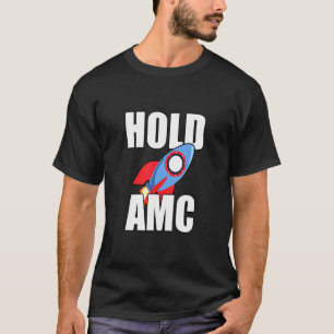 Hold Amc Stock Apes To The Moon Short Squeeze  T-Shirt