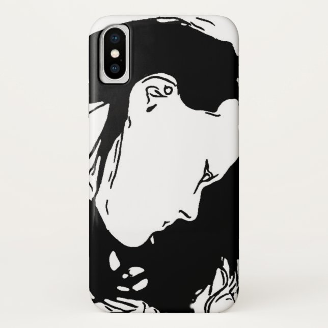 Hold Her Hair Back Case-Mate iPhone Case (Back)