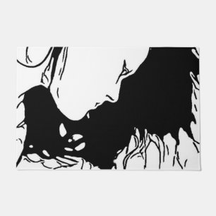 Hold Her Hair Back Doormat