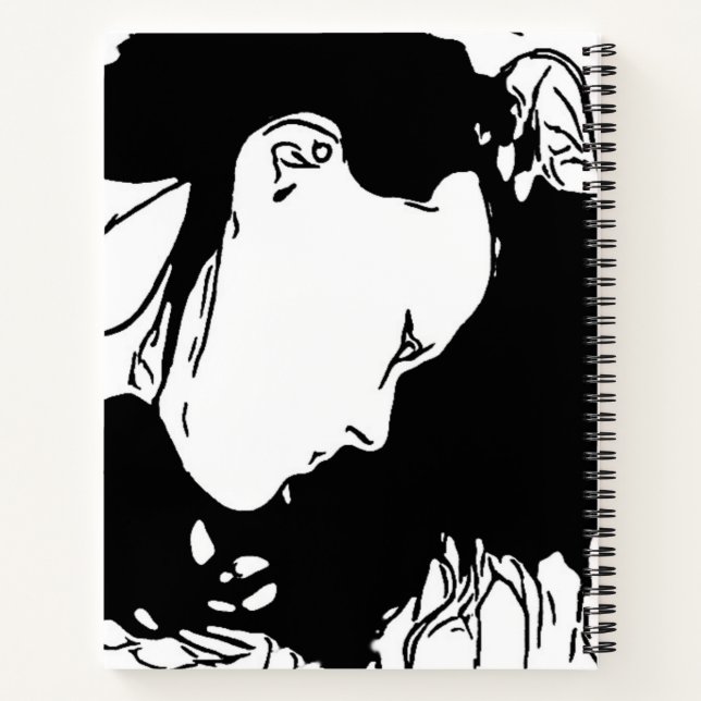 Hold Her Hair Back Notebook (Back)