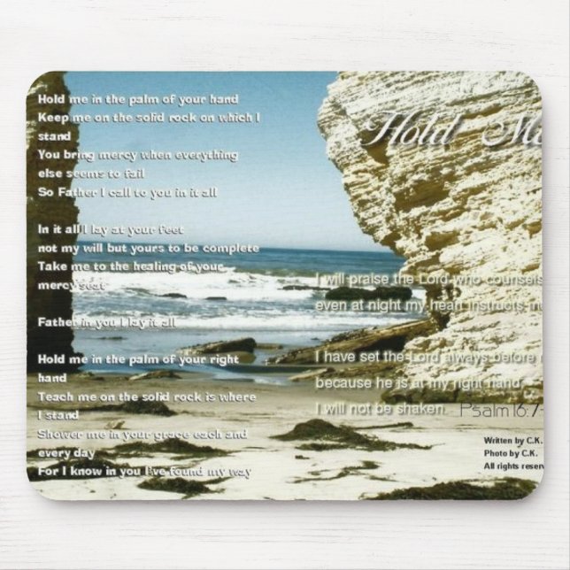 Hold Me Mousepad (Front)