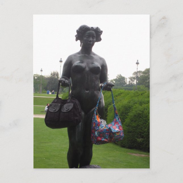 Hold my bags please postcard (Front)