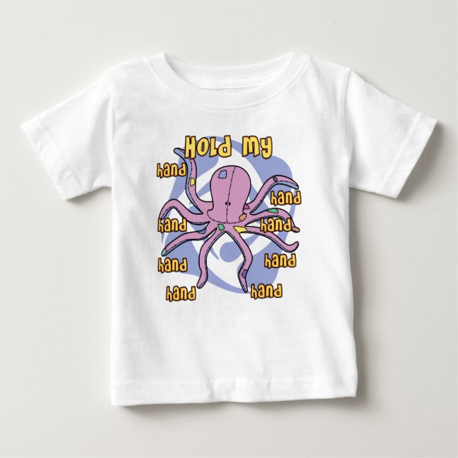Hold My Hand Baby T-Shirt (Front)