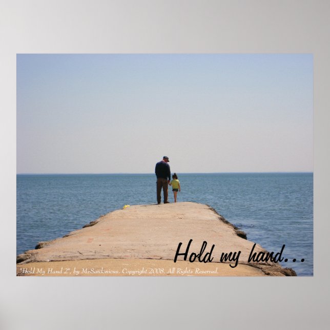 "Hold My Hand" Poster (Front)