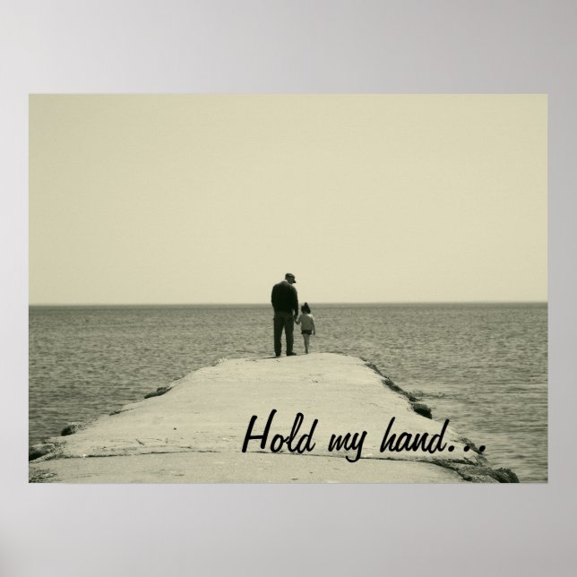 Hold My Hand Poster (Front)