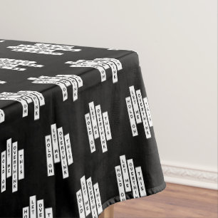 Hold On Let Me Overthink This Tablecloth