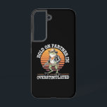 Hold On Partner I'm Overstimulated Cowboy Frog  Samsung Galaxy Case<br><div class="desc">Hold On Partner I'm Overstimulated Cowboy Frog Vintage</div>