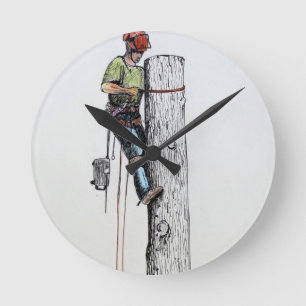 Hold on tight tree surgeon round clock