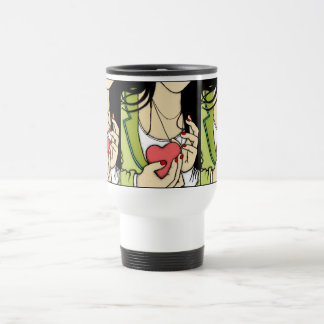 Hold On To Your Heart Travel Mug