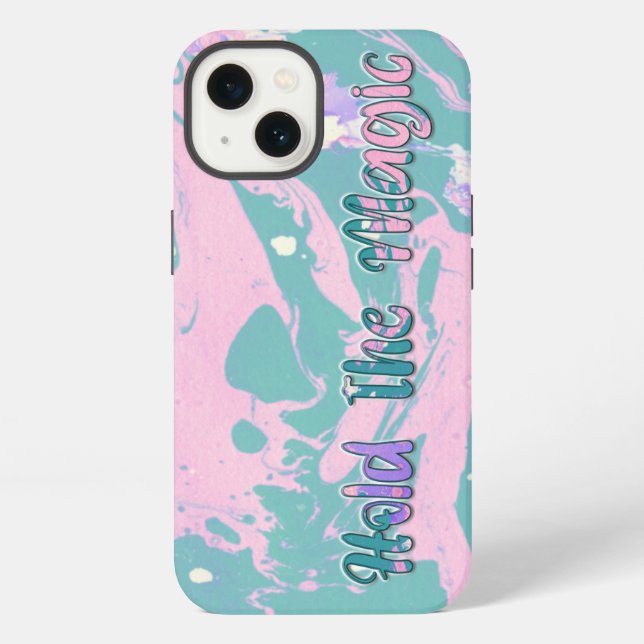 Hold the Magic  iPhone Case (Back)