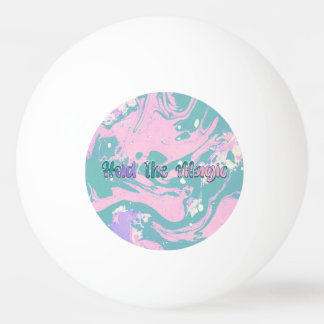 Hold the Magic Ping Pong Ball