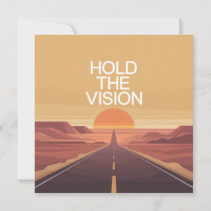 Hold The Vision Card
