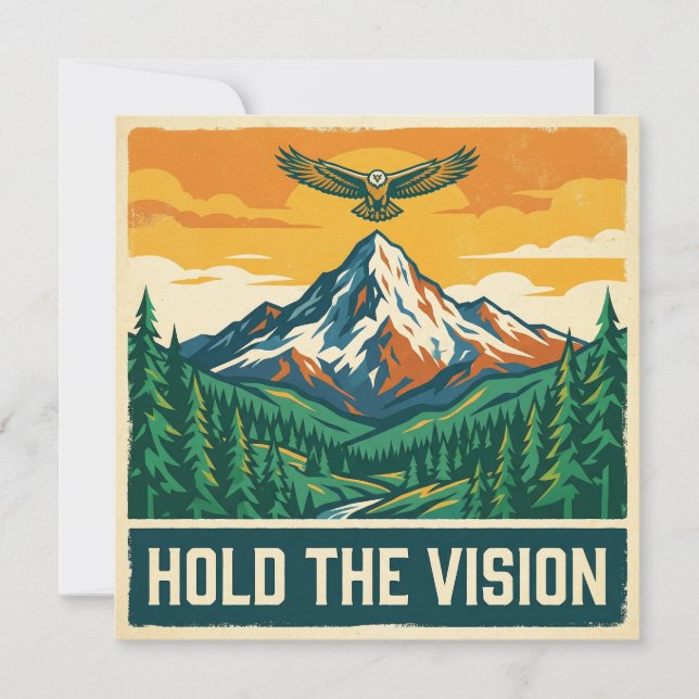 Hold The Vision Card (Front)