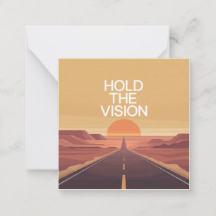 Hold The Vision Card