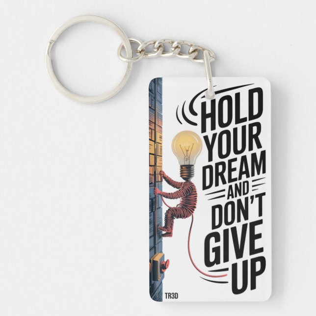 Hold your dream key ring (Front)