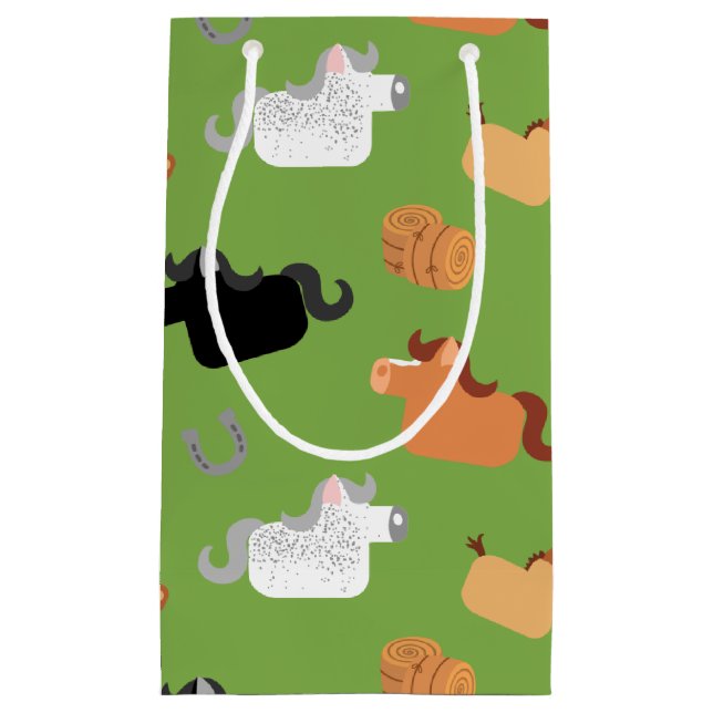 Hold Your Horses Small Gift Bag (Front)
