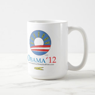 Hold Your Nose and Vote Obama 2012 Coffee Mug