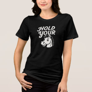 Hold your Tri-Blend shirt