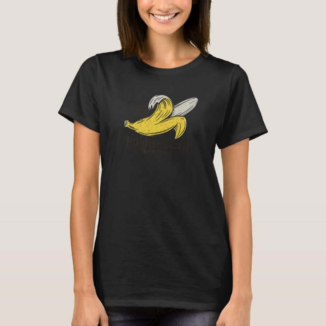 Holden Beach NC Banana Peeling Well Summertime Vac T-Shirt (Front)