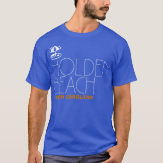 Holden Beach North olina Summer Umbrella T-Shirt
