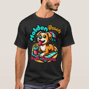 Holden Beach North olina Vacationing Pup T-Shirt