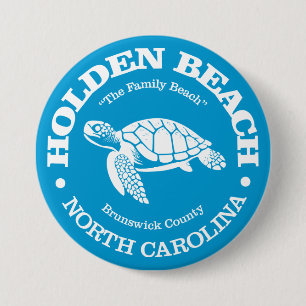 Holden Beach (sea turtle) 7.5 Cm Round Badge