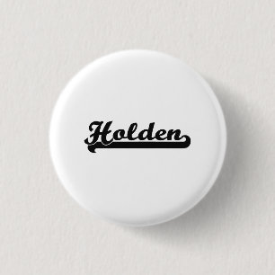 Holden Classic Retro Name Design 3 Cm Round Badge