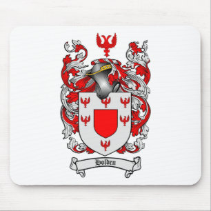 HOLDEN FAMILY CREST -  HOLDEN COAT OF ARMS MOUSE PAD