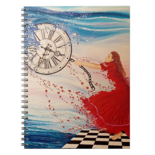 Holding Back Time   Archival Heavy weight paper Notebook