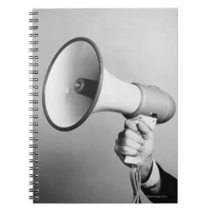 Holding Hand Notebook